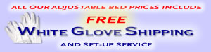 Free Adjustable Bed Shipping